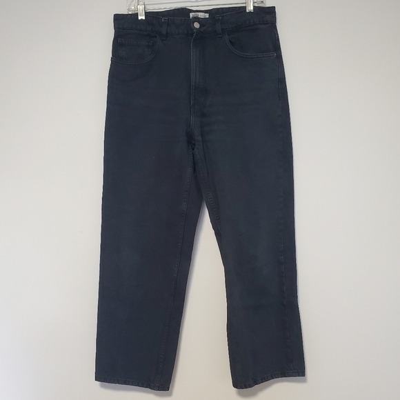 Zara TRF Washed Out Black Denim - Picture 3 of 7